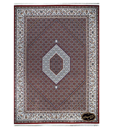 Bjar machine-made Herati rug amiran